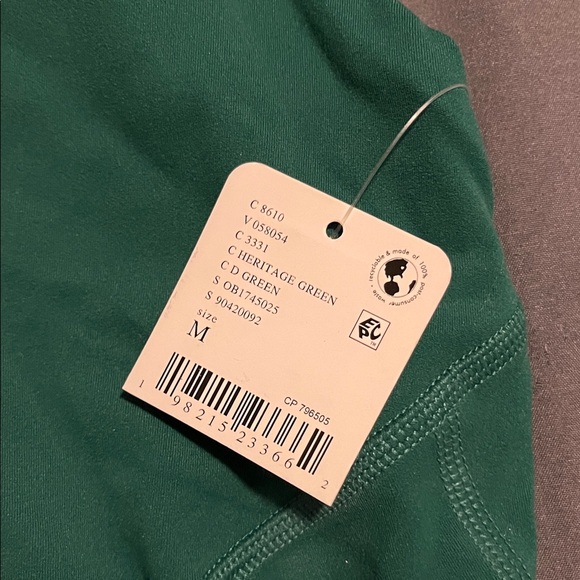 FP Movement by Free People Emerald Green Plunge Sports Bralette - Picture 2 of 3